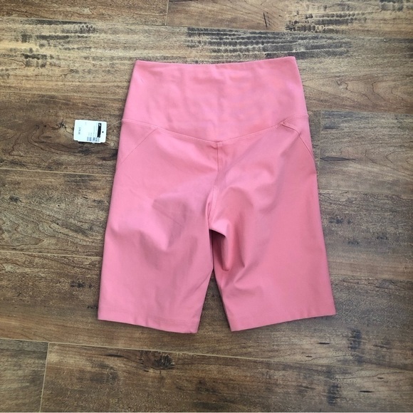 ** NWT** Girlfriend Collective High-Rise Bike Short Primrose S - Picture 6 of 7